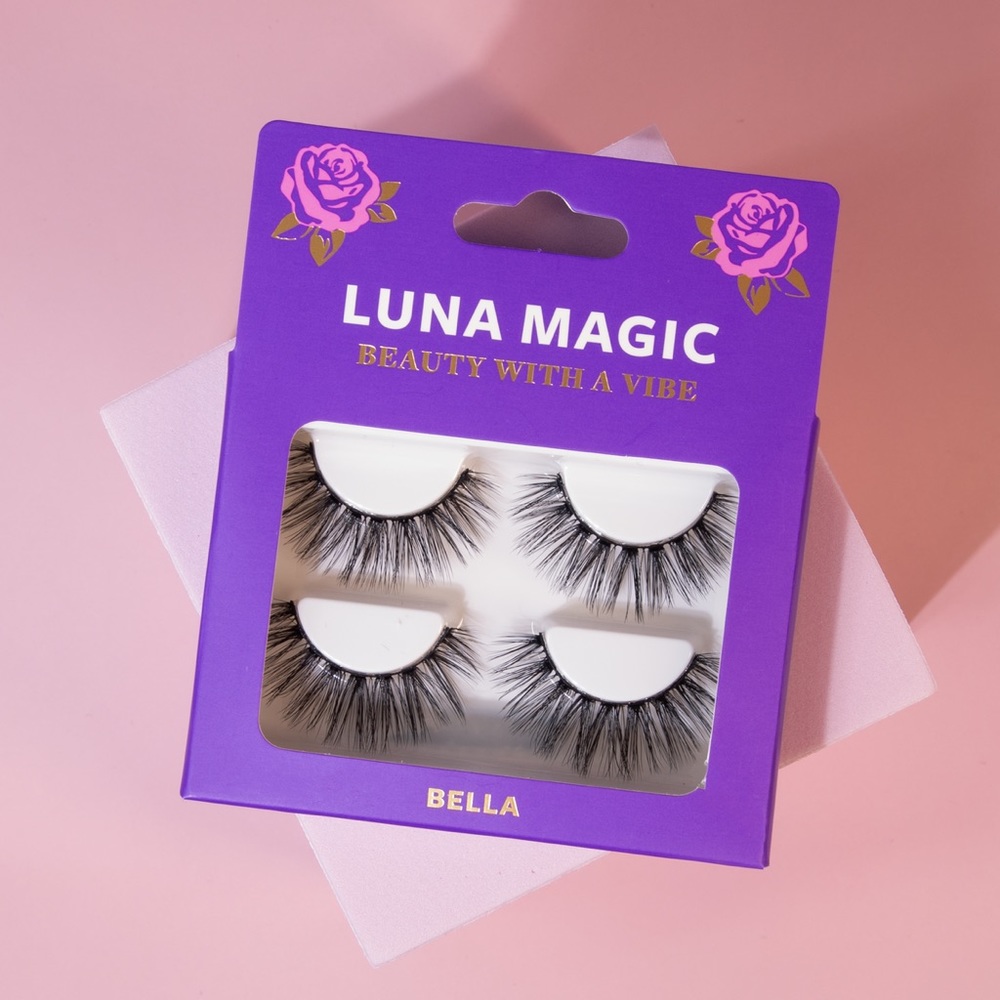 New in package, Luna Magic “Bella” lashes (3 boxes - 6 pairs of lashes)